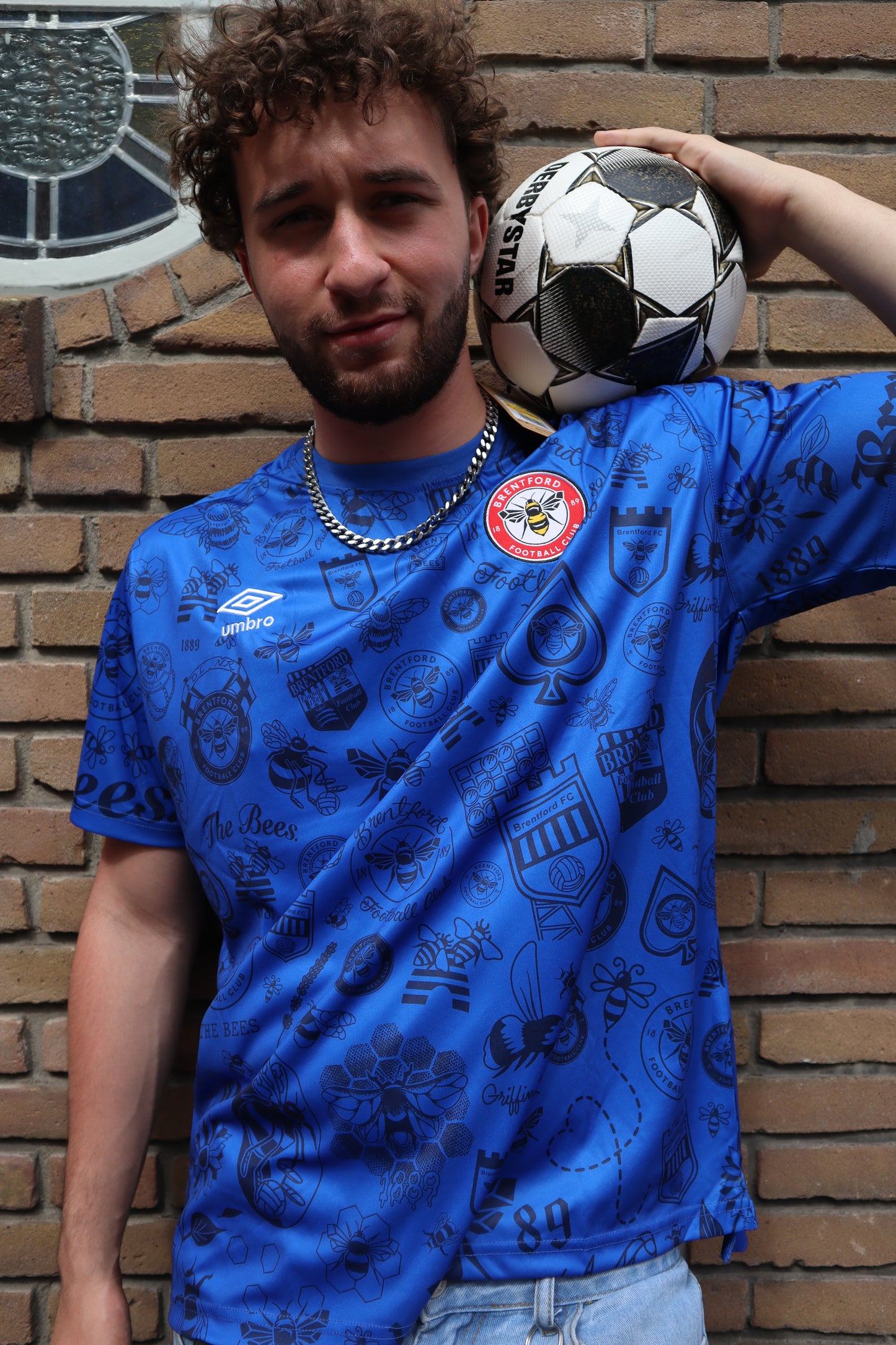 Brentford x Umbro 'How deep is your love' 2022 Limited Edition Shirt
