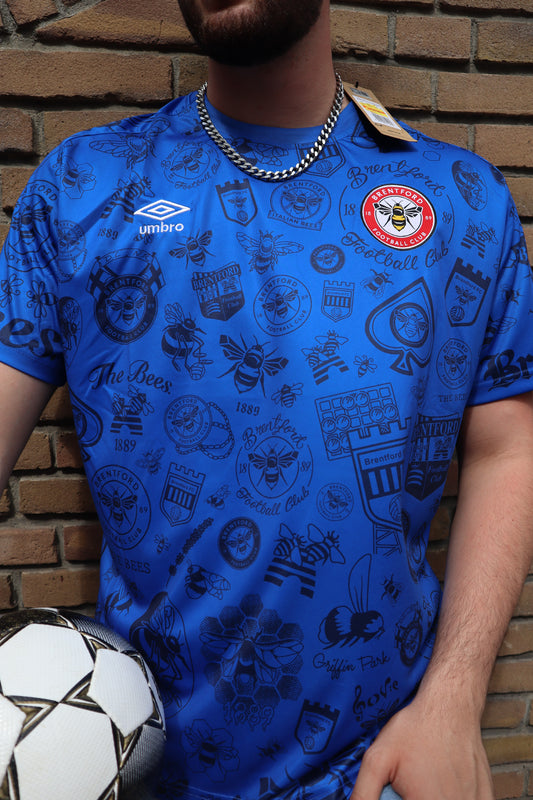 Brentford x Umbro 'How deep is your love' 2022 Limited Edition Shirt