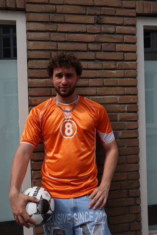Netherlands Home Shirt 2004 Davids 8