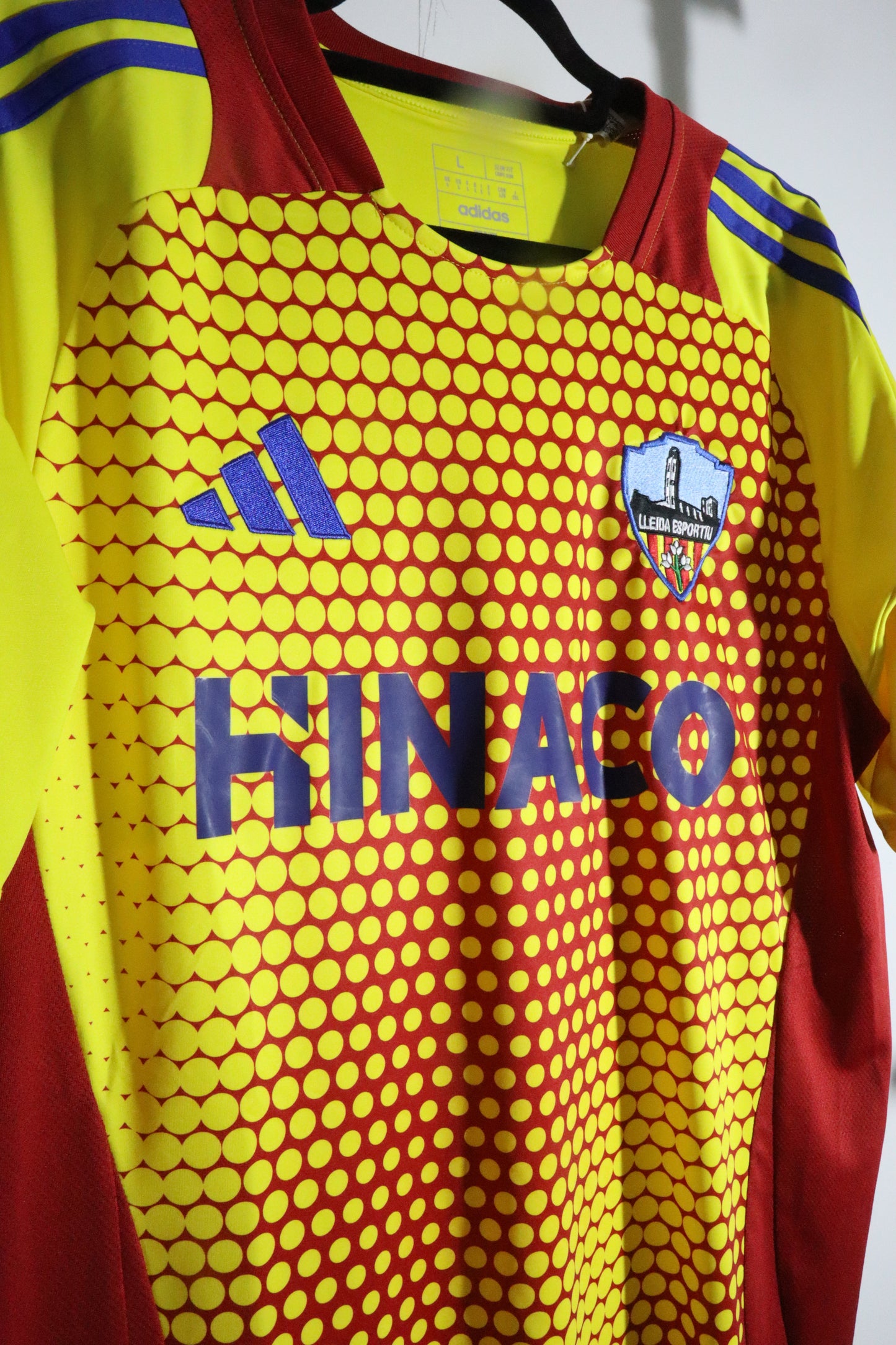 Lleida Esportiu 2024-25 Home (Polka Dot)